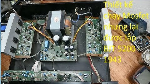 Âm ly không đóng role.Một trải nghiệm sửa chữa thú vị,hãy xem để không mắc phải!