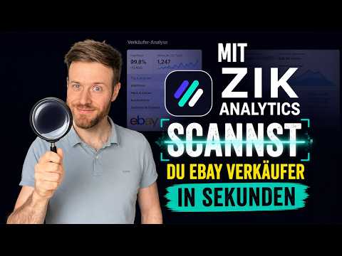 Scan eBay Sellers in Seconds with ZIK Analytics - New Product Research Chrome Extension