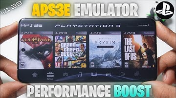 APS3e Emulator Setup - Performance Boost🔥| Run PS3 Games on Android! 🎮