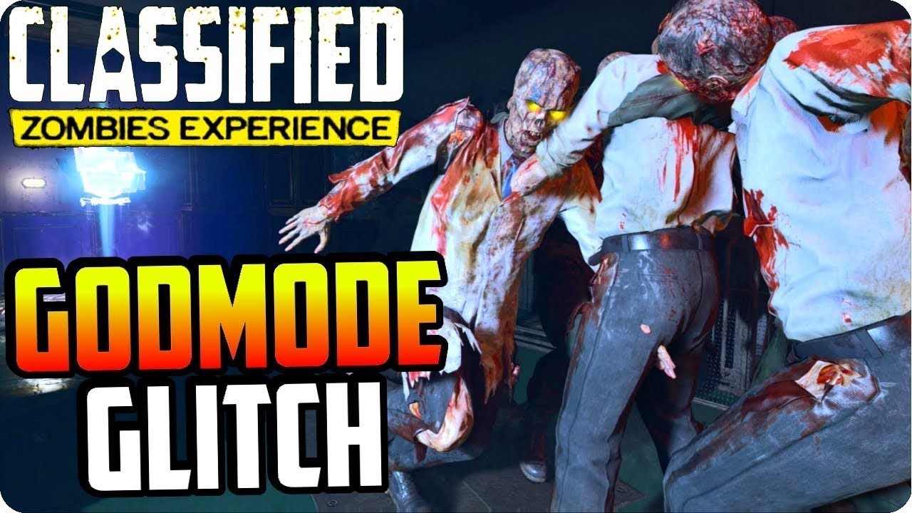 HOW TO DO The Classified Zombies GOD MODE GLITCH