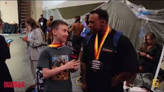 Justin Shier After Winning The Mens Bodybuilding Division At The 2023 Chicago Pro
