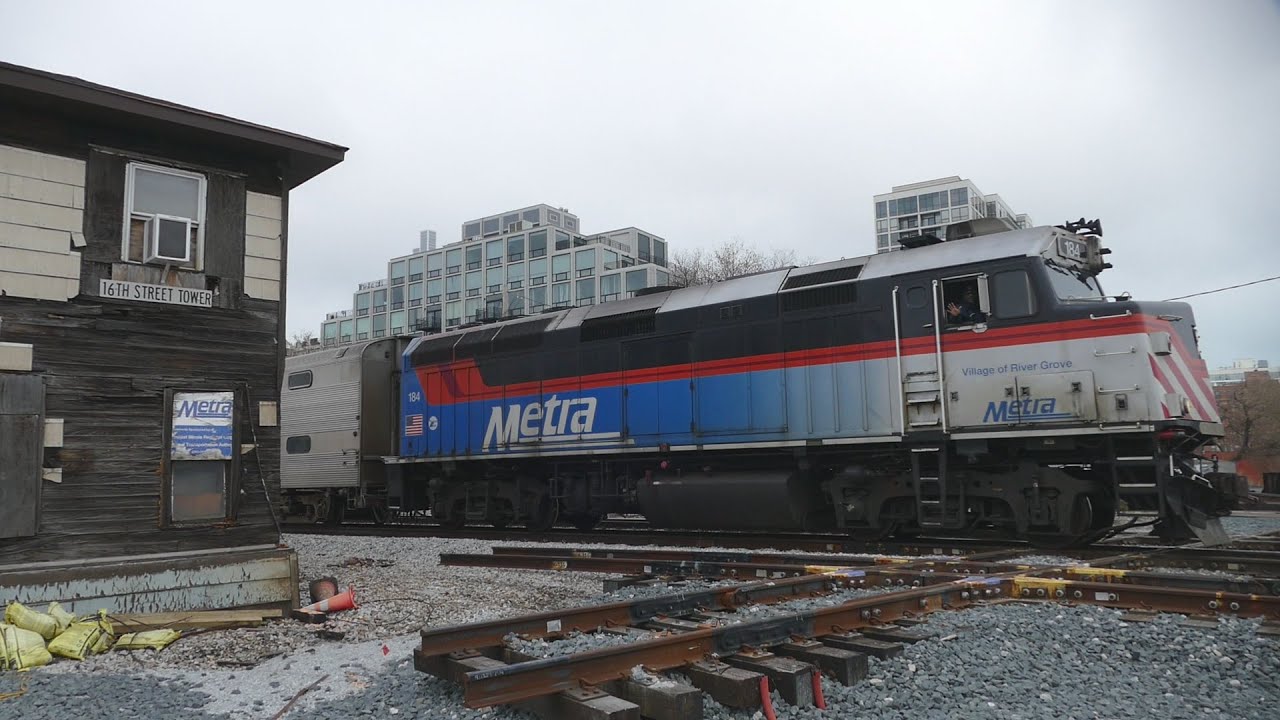 The final days of Metra's 16th Street Tower