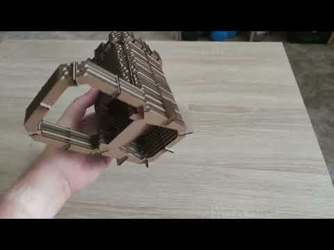 My cardboard dice