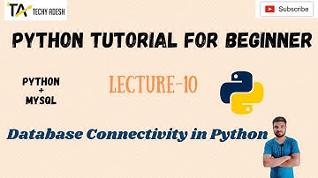 Python Working with MySql Database  [O Level Class- M3-R5]  Live class taken in Hindi