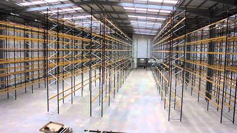 Pallet Racking System - Bespoke Installation [Time Lapse Video]
