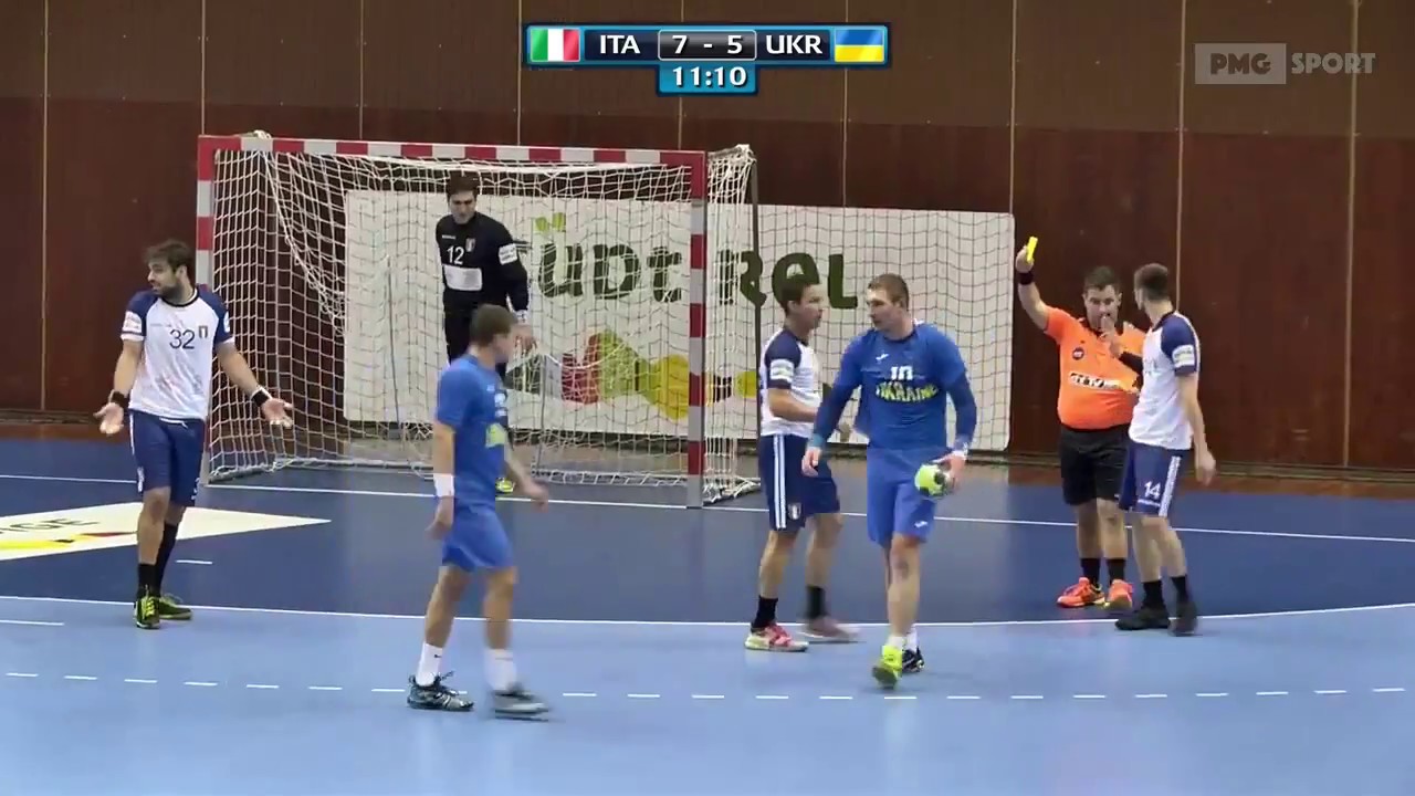 Qualificazioni Mondiali Pallamano 2019: Italia vs Ucraina futsal academy