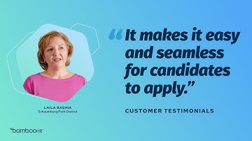Be The Best Professional You Can Be | Customer Testimonials | BambooHR
