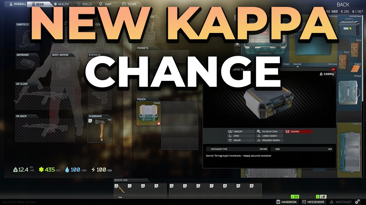 NEW KAPPA REQUIREMENTS (they listened us) | Escape From Tarkov YouTube