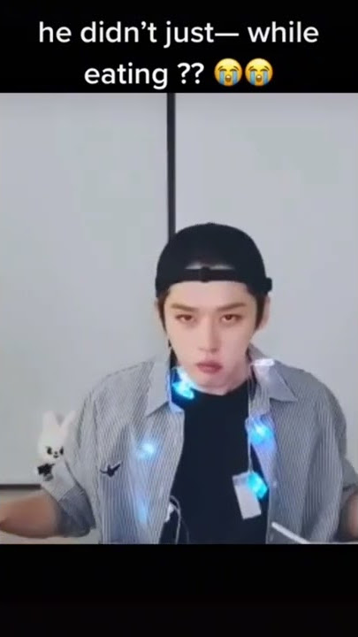 Lee Know listening to Red Lights while eating,, #straykids