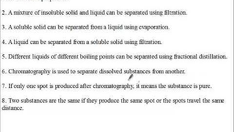 Siba Learning Zone - Summary of Separating Mixtures