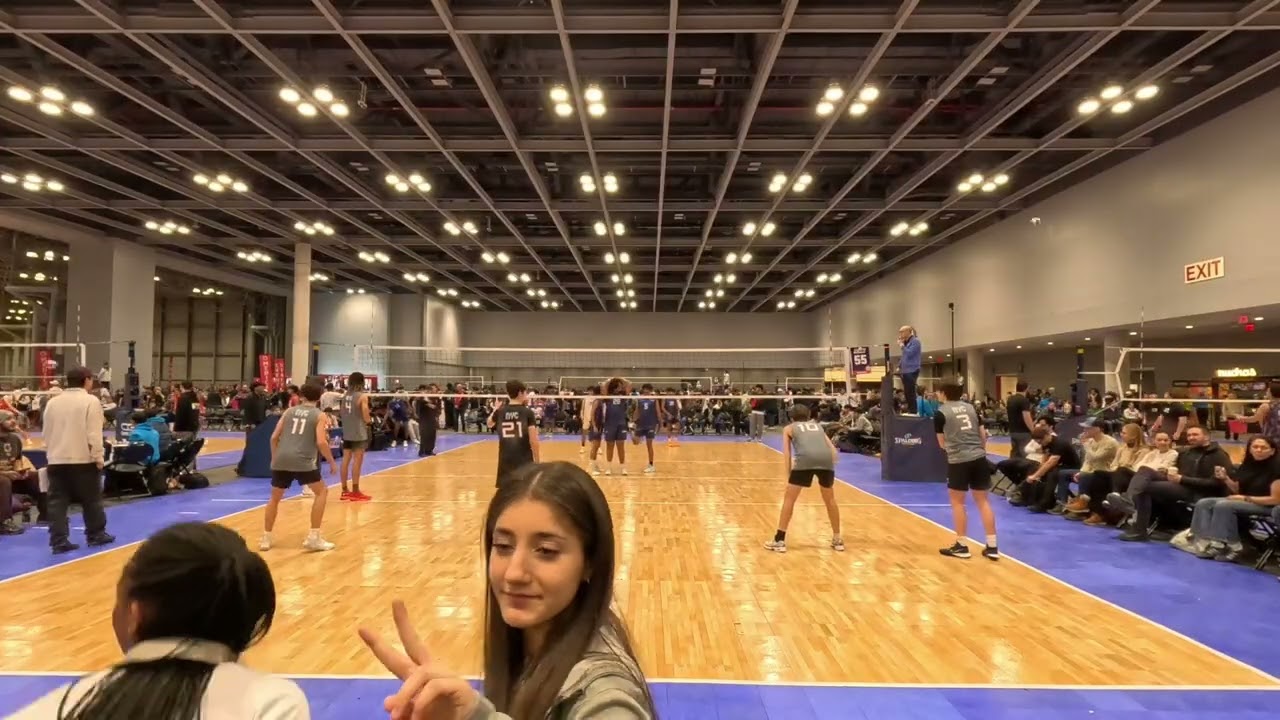 New York City Open 15 Boys Gold Semi-Final: NYC VBA 15 Nomad v.  Core Boys 15 Titanium (First Set)