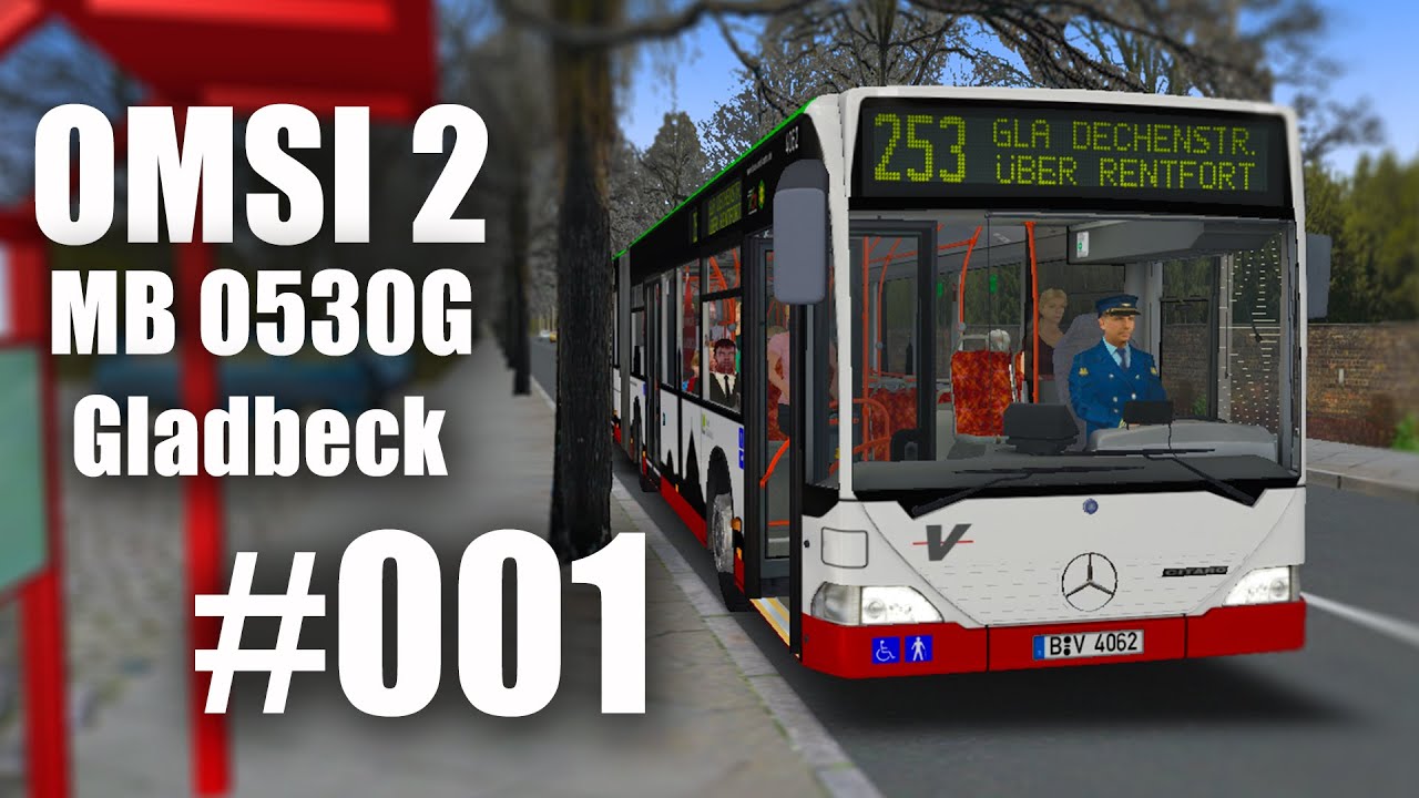 OMSI 2 mit dem Mercedes-Benz O530G durch Gladbeck Linie 253 #001