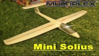 solius multiplex rc glider