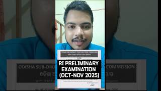 OSSSC RI ARI ICDS AMIN PRELIMINARY EXAMINATION 2025 DATE RELEASED