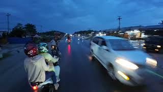 : Driving in Pekanbaru~ from village to city