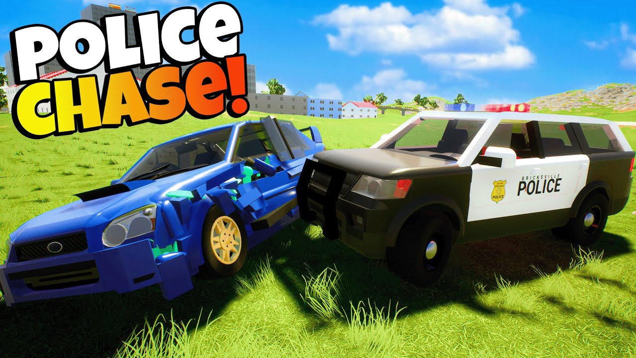 I Got Pulled Over in a Police Chase for SPEEDING in Brick Rigs ...