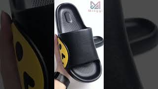 Smiley Face Slippers Custom Slides Source Factory