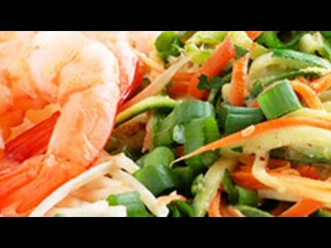 Paleo Diet Recipes - Pad Thai with Zucchini Noodles Recipe