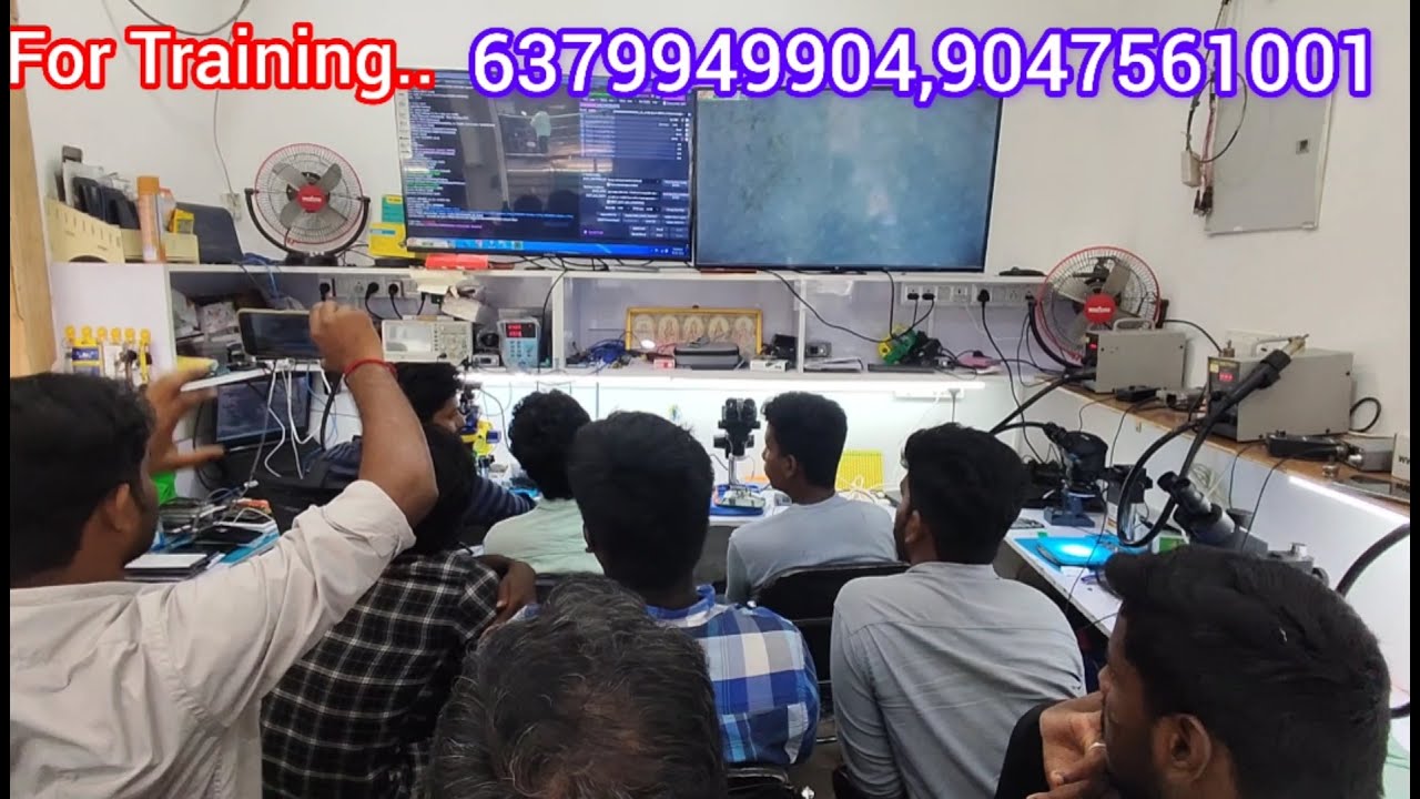 Mobile EMMC Reballing Reprogramming |Mobile repair service Training Class|Mobile service Tamil
