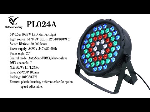 Cameo Light Studio Mini Par Can 7 X 3 W Tri Colour Led Par Can