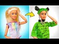 Trasformiamo Una Barbie In Billie Eilish | Bambola Fai-da-te