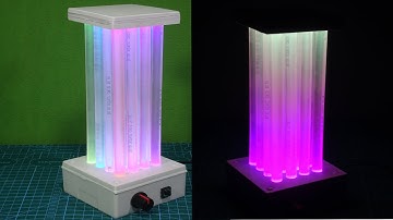 Amazing Light Effect Using RGB Light and Glue Stick
