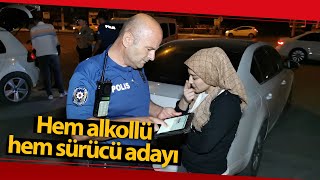 Denetimden Kaçmak İçin Ters Şeride Girdi, Yakalanınca Aday Sürücü ve Alkollü Olduğu Ortaya Çıktı Resimi