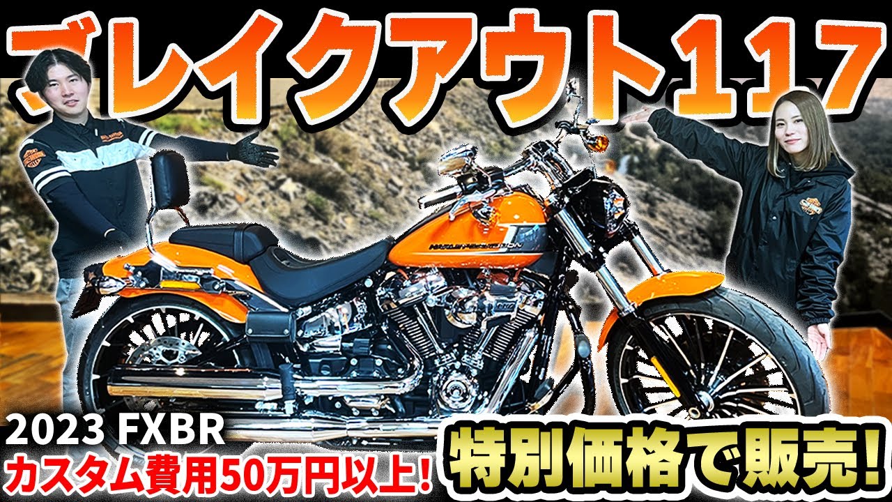 Harley-Davidson】カスタム費用は50万円以上！大人気モデルのブレイク