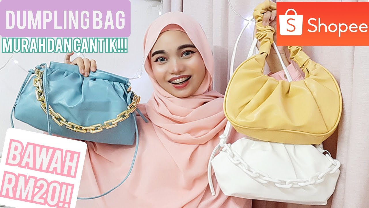 Shopee haul||Dumpling handbag 2020||#shopeehaul #shopee
