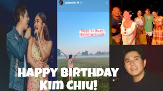 Happy birthday Kim Chiu! Paulo Avelino ,naunang binati si Kim! Abangan ang birthday celebration ni K