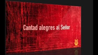 Video thumbnail of "50 - Cantad alegres al Señor (Pista/Letra Himnario Bautista)"