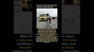 The Moment Bus Drivers Understand Cyclist Fear #shorts #emotional #eyeopening