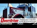 Candice Cooley's custom 2017 Peterbilt 389 flattop goes to work