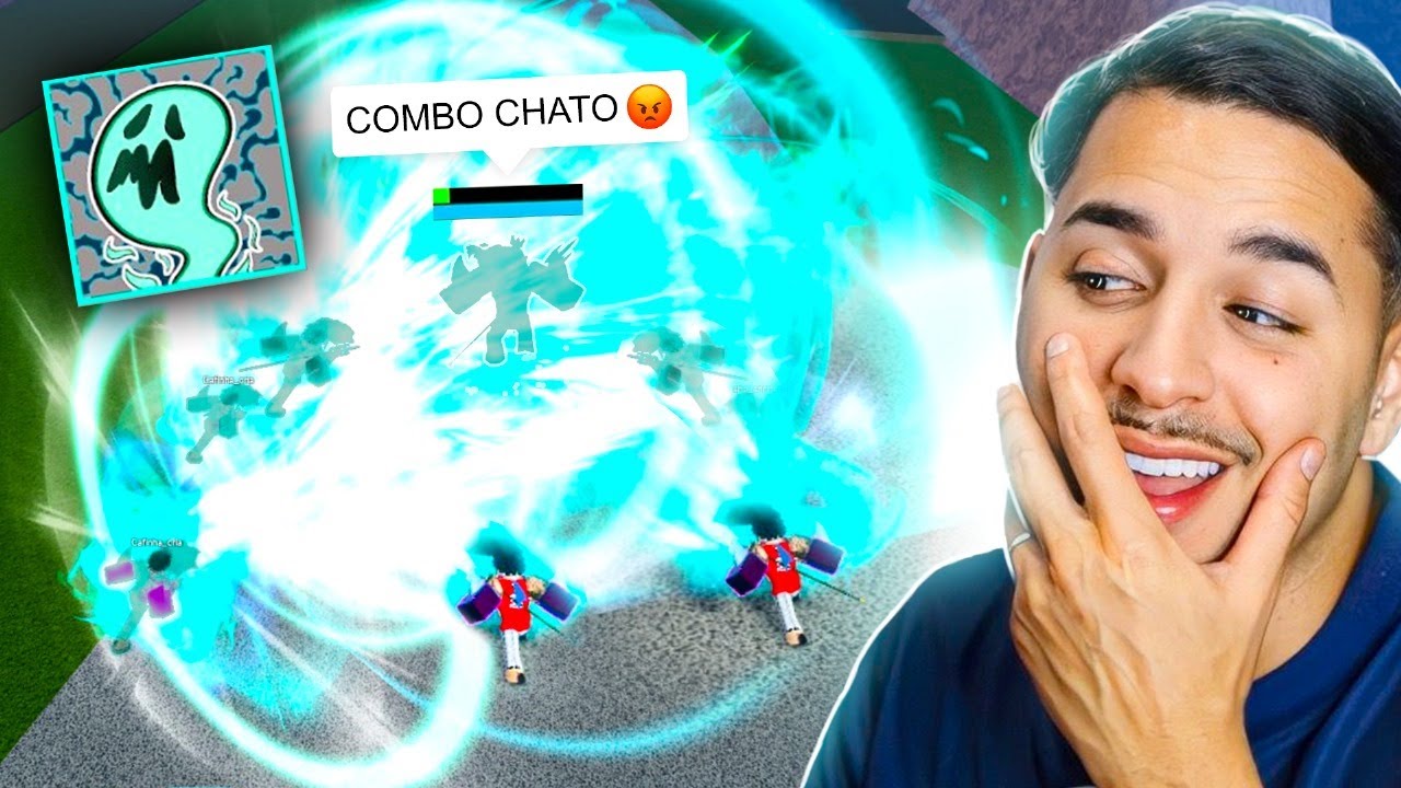 a GHOST tá QUEBRADA! esse COMBO tá um ABSURDO😱 Blox Fruits