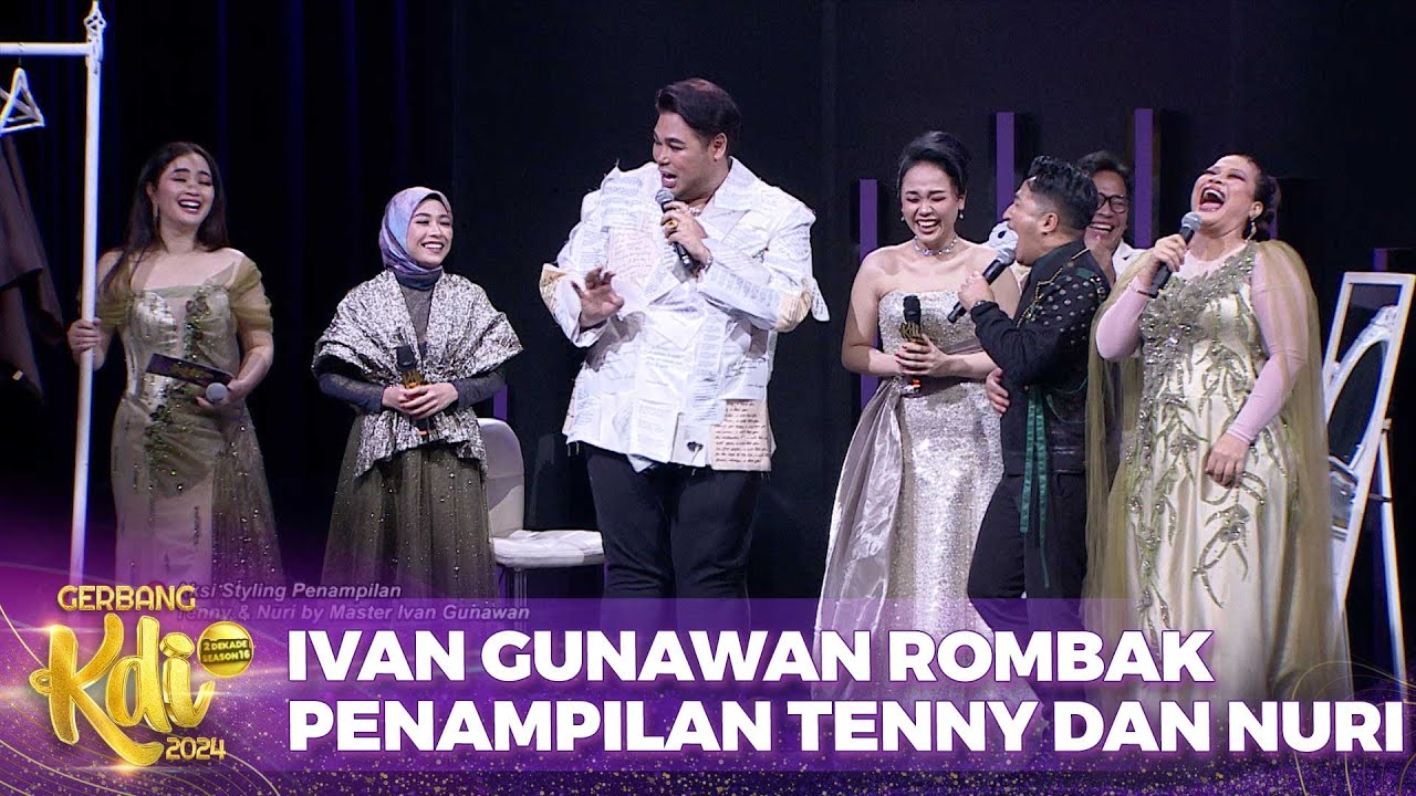 Terbaik Emang Aksi Styling Penampilan Dari Master Ivan Gunawan | KONTES KDI 2024