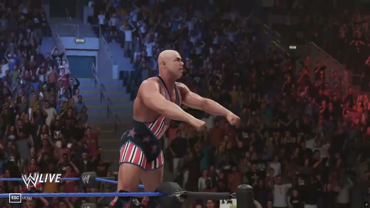 Chris Jericho vs Kurt Angle [WWF: SmackDown!] [Single Match] [WWE 2K19]