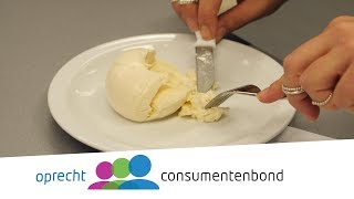 Mozzarella - Hoe we testen (Consumentenbond)