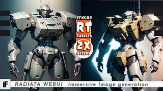 Radiata TensorRT WebUI