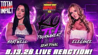 TNA Thursday Night iMPACT on AMC 8 13 26 LIVE REACTION TNI