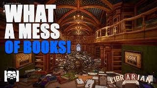 Librarian: Tidy Up the Arcane Library! - What A Mess Of Books! | OneLastMidnight