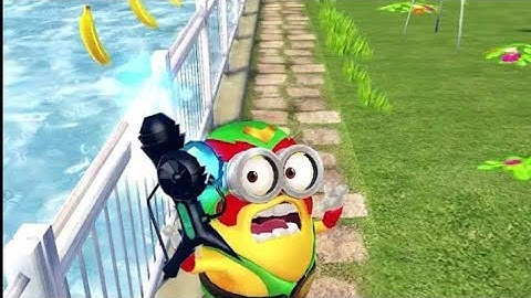 Minion Rush - All Levels Gameplay Android , ios game Mobile Game Max Level New Update #