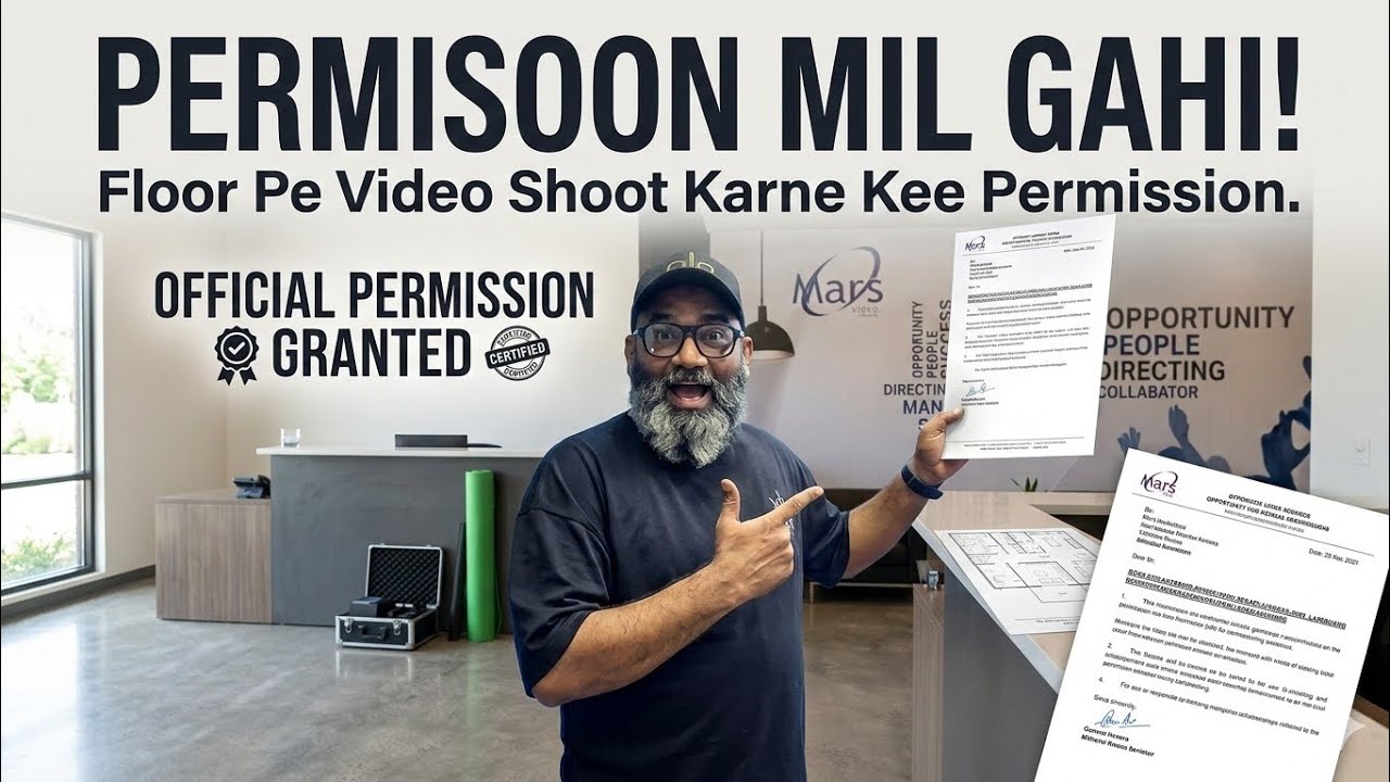 🔥 Finally Permission Mil Gayi! | Floor Pe Video Shoot Allowed 😱 Official Approval