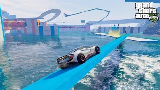 KAWAII SKILL TEST C-9 GTA RACE GTA5 PARKOUR