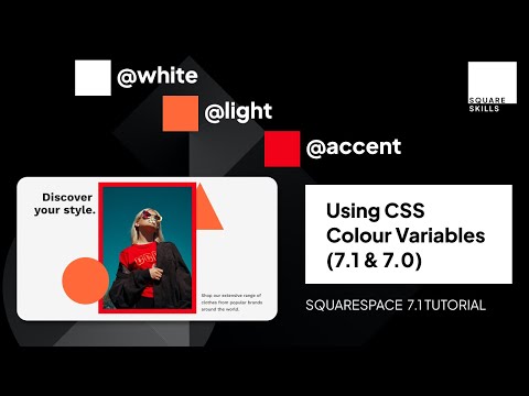 Using CSS Colour Variables - Squarespace 7.1
