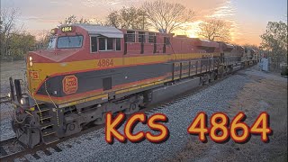KCS 4864 Leads M-DASH at CP170 on Greenville subdivision