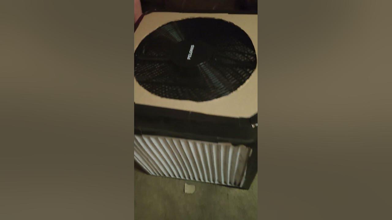 Box Fan Air filter YouTube