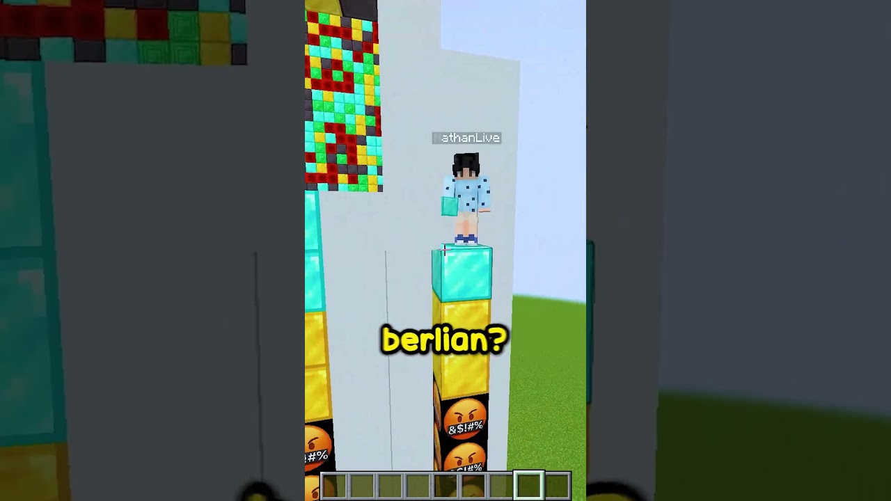 Nathan memancing kemarahanku, jadi aku membalas dengan 1.000.000.000 blok!