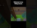 MINECRAFT VIKING HOUSE BUILD  #minecraft #build #shorts