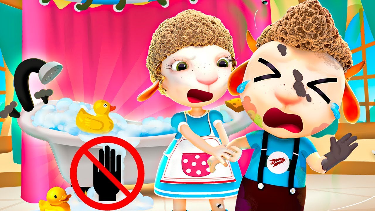 Dirty, where are you so dirty🛀😖😱 Bath Time🛀😖😱 Nursery Rhymes & Kids