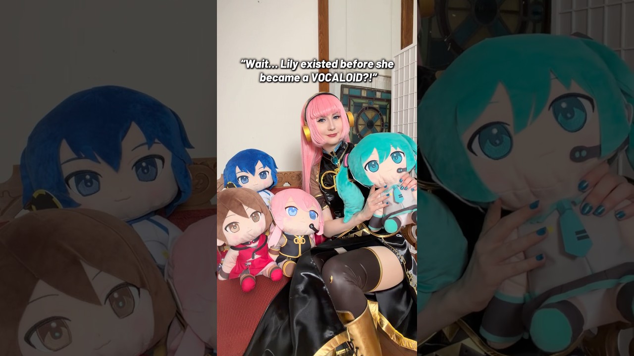 Why is Lily so underrated? 😭💛 #megurineluka #megurinelukacosplay #hatsunemiku #lilyvocaloid #miku